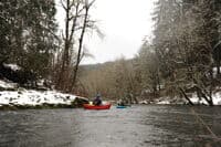 Boating Down the Coweeman