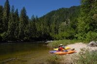 White Pine River Access Beach