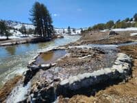 Hot spring camp 
