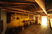 Interior of Whiskey Creek Cabin