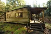 Forest Service Interrorem Cabin Back Porch