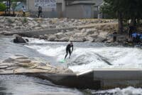 Surfing at the Whitewater Park