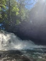Can you spy the boater in this drop?