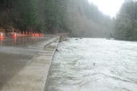 Road Damage at 499 Bridge