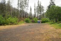 Parking at Fish Creek Access