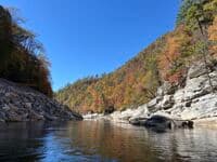 Finally quiet in the gorge. 