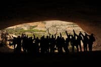 Silhouette Shot at Signature Cave