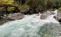 First rapid below the campground.
