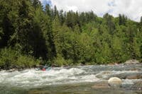 Packrafts on the Middle-Middle