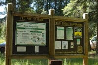 Wild Goose Campground Sign