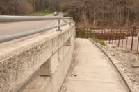 Public Sidewalk at Gruene Bridge