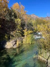 Beautiful water along Fossil Creek