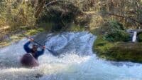Skipping out of the slide on the left channel 