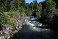 Paddlers Staff Gage Location