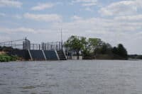 Approach to Horn Rapids Dam