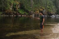 Evening Fishing at Cupboard Creek