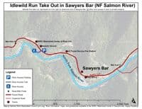 Idlewild Run Take-Out Map