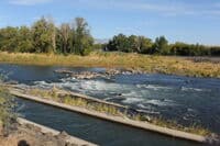 Former Nelson Dam Site
