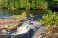 Aki at Ziemer's Falls