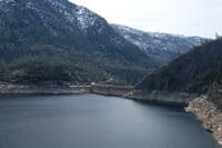 Looking Back Towards O'Shaughnessy Dam at Hetch Hetchy