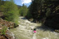 Evan on the South Fork