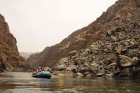 Looking Upstream at Slide