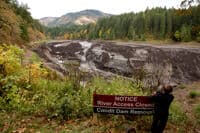 Northwestern Reservoir Draining