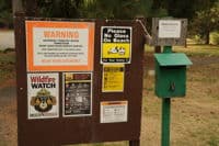 Sign at Boat Launch