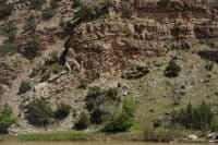 Geology in Split Mountain Canyon