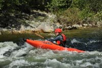 Cate on the Lochsa