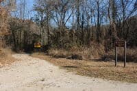 Signs at Chilton Creek Access
