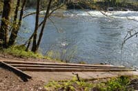 Leaburg Dam Boat Slide