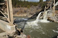 Penstock Crossing Below J.C. Boyle Dam