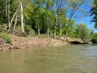 Typical Army Corps bank scraping. 