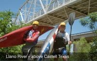Llano Above Castell - Put In under Route 87 Bridge