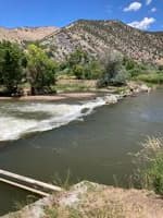Rock Diversion Dam off E Round Vly Rd
