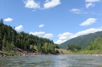 Highway 2 Along The River