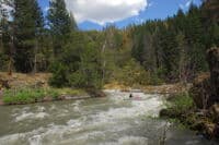 Evan on the South Fork