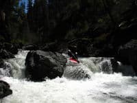 The first significant drop in the SF Gorge at 1800 cfs
