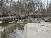 End of cement ditch