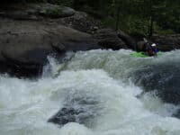 Iron ring entrance - 700 cfs