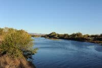 View Upstream from Thermalito Outlet Access