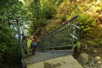 Descending the Stairs at Access