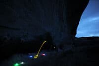 Night Bocce at Harding Hole Camp