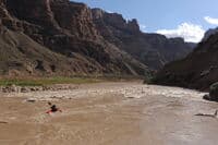 Gypsum Canyon Rapid Returning