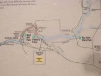 Map at Rogue Gold Sports Park