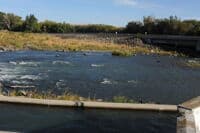 Former Nelson Dam Site