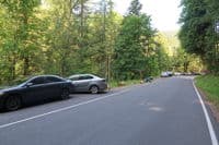 Parking Nearly Full at Mine Creek