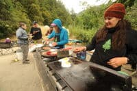 Terra Cooking Up Breakfast