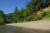 Forks of Salmon River Access Beach